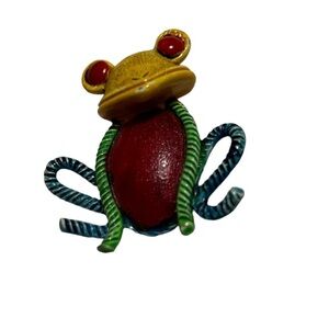 Hollycraft frog pin